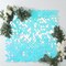 24 Iridescent Blue Mermaid Scales Sequin Wall Photo Backdrop Panels Party Events